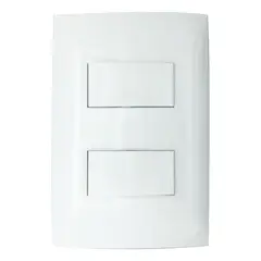 LEVITON - Interruptor Conmutable 2invp-bla Doble Linea Cien