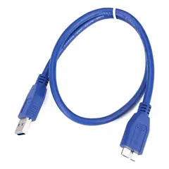 GENERICO - Cable Para Disco Duro Externo Toshiba Adata Seagate De 30cm