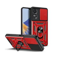 GENERICO - Funda Forro Armadura Protectora Con Soporte Anillo Para Oppo a78