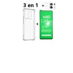 GENERICO - Estuche para Redmi Note 13 Pro 5G + Vidrio Cerámico + Vidrio Cámara
