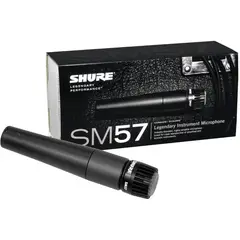 SHURE - Microfono Sm57 Instrumental Alámbrico Con Estuche