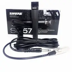SHURE - Microfono Sm57 Promoción 2 Microfonos X 1