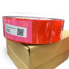 3M - Cinta Reflectiva Roja Certificada Rollo 45 Mtrs