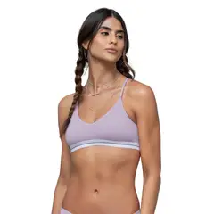LEONISA - Top en algodón ultracómodo con cargaderas graduables