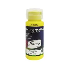 FRANCO ARTE - Pintura Al Frio Amarillo Sol 3