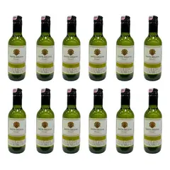NACIONAL - Botellita Vino Santa Helena Blanc X12 -187 mL
