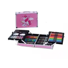 INFANTILES CAJUROMIX - Kit-set Maleta De Lujo Arte Y Dibujo 145 Piezas