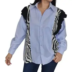 MORAMI - Camisa rayas para mujer