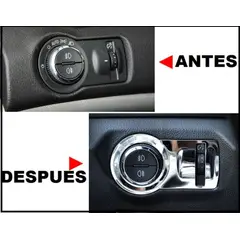 GENERICO - Accesorios chevrolet tracker cubierta control luces