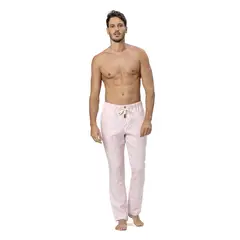 ONDA DE MAR - Pantalon Rosa Linpantlp