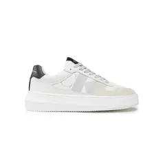 CALVIN KLEIN - Tenis Blanco Deportivas Con Logo