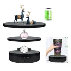 GENERICO - Base giratoria motorizada 3 en 1 (15/18/22cm)