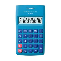 CASIO - Calculadora De 8 Dígitos Hl - 815l Azul