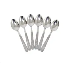 INCAMETAL - Cuchara para Sopa Siena X6 Unidades