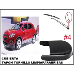 GENERICO - Accesorios chevrolet tracker tapa tornillo plumilla delanter