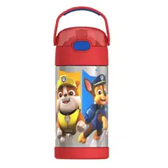 THERMOS - Termo Pitillo Infantil Acero Inoxidable Paw Patrol 12 Onz
