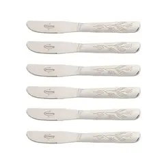 INCAMETAL - Cuchillo De Mesa Siena X6 Elegancia y Precisión