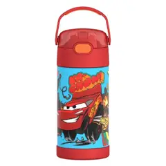 THERMOS - Termo Pitillo Infantil Acero Inoxidable Cars 12 Onz