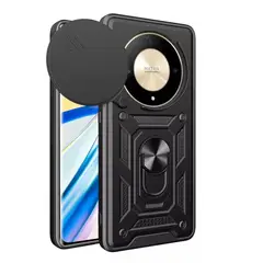 GENERICO - Funda Forro Armadura Con Soporte Anillo Para honor magic 6 lite