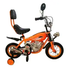 BEBESUNITA - BICICLETA TIPO MOTO CON SONIDO REALISTA RIN 12