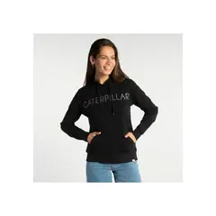 CAT - Saco W Fdtn Logo Fleece H - Pitch Black 4050007-MLG