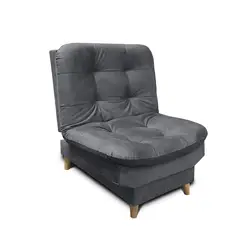 MUEBLES ONLINE - Silla 3 posiciones Clic Clac Fendik tela gris