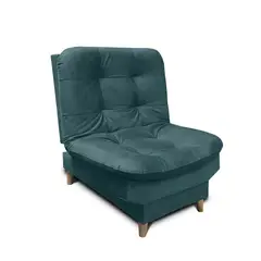 MUEBLES ONLINE - Silla 3 posiciones Clic Clac Fendik tela turquesa
