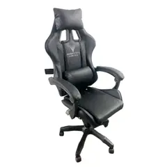 GENERICO - Silla Gamer Vibracion Lumbar Full Negro