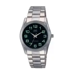 Q&Q - Reloj Para Hombre Qyq Q638j205 Plateado + Estuche