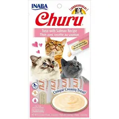 GENERICO - Snack Para Gato Cremoso Inaba Churu Atún Y Salmón 14 Gr