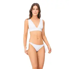 ONDA DE MAR - Panty Blanco 22181solid0000