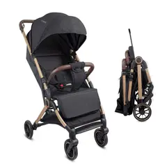 BEBESIT - Coche Para Bebe Paseador Tipo Maleta Micro Negro