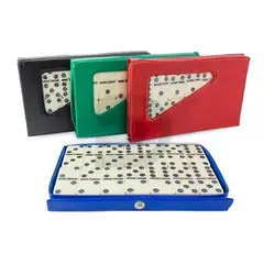 SWISSHOME DR HOFFMAN - JUEGO DE DOMINO ESTUCHE PLASTICO 4.7 NIÑOS +6 AÑOS