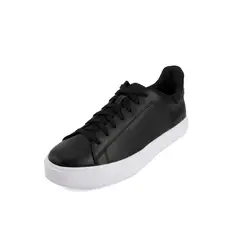 MOOPY - TENIS CUERO MUJER NEGRO SOFI