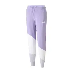 PUMA - Sudadera para Mujer Power Cat Lila