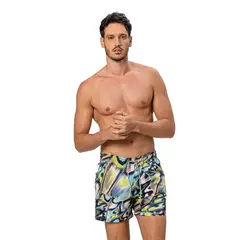 ONDA DE MAR - Pantaloneta Multicolor Pn7249zen