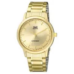 Q&Q - Reloj Qyq Q946j010y Dorado Acero + Estuche_.