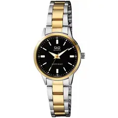 Q&Q - Reloj Qyq Mujer Q969j402y Acero Bicolor Dama + Estuche_.