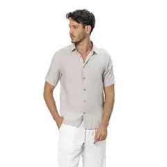 ONDA DE MAR - Camisa Café Shsleeshirtc