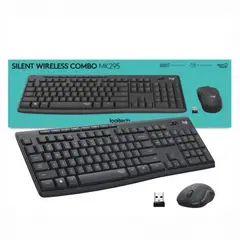 LOGITECH - Combo mouse + teclado MK295 Inalámb USB Silencioso
