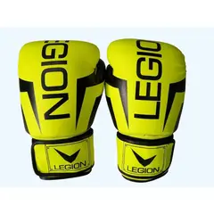 LEGION - Guantes Boxeo 14 Onzas Verde Neon