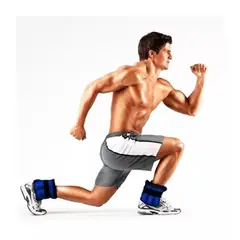 GENERICO - Pesas Tobilleras 5k. 10 Libras Kit 2 Pesas Para Tobillos.