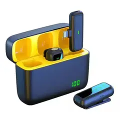 GENERICO - 2 Micrófonos De Solapa Sx6 Lavalier Wireless Tipo C