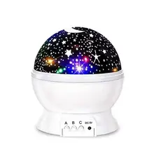 SKY - Lampara Luz Star XKD-2 -Master Giratoria Proyeccion Estrellas