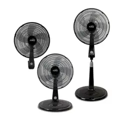 KALLEY - Ventilador 3 en 1 K-V1631 Negro