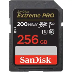 SANDISK - Extreme Pro Sdxc Uhs-i Memoria 256 Gb 4K 200mb/s