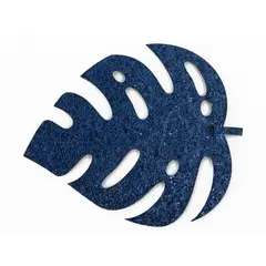 MYARKA LATINA - Individuales Doble faz x 6 unidades Myarka Nature Plata/Azul Oscuro