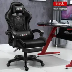 ERGONOMUS - Silla Gamer Ergonomica Reclinable giratoria Oficina Escritorio Negra