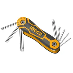 INGCO - Llaves Torx navaja T9T10T15T20T25T27T30T40