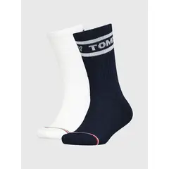 TOMMY HILFIGER - Pack De 2 Calcetines Deportivos Con Logo Para Niño